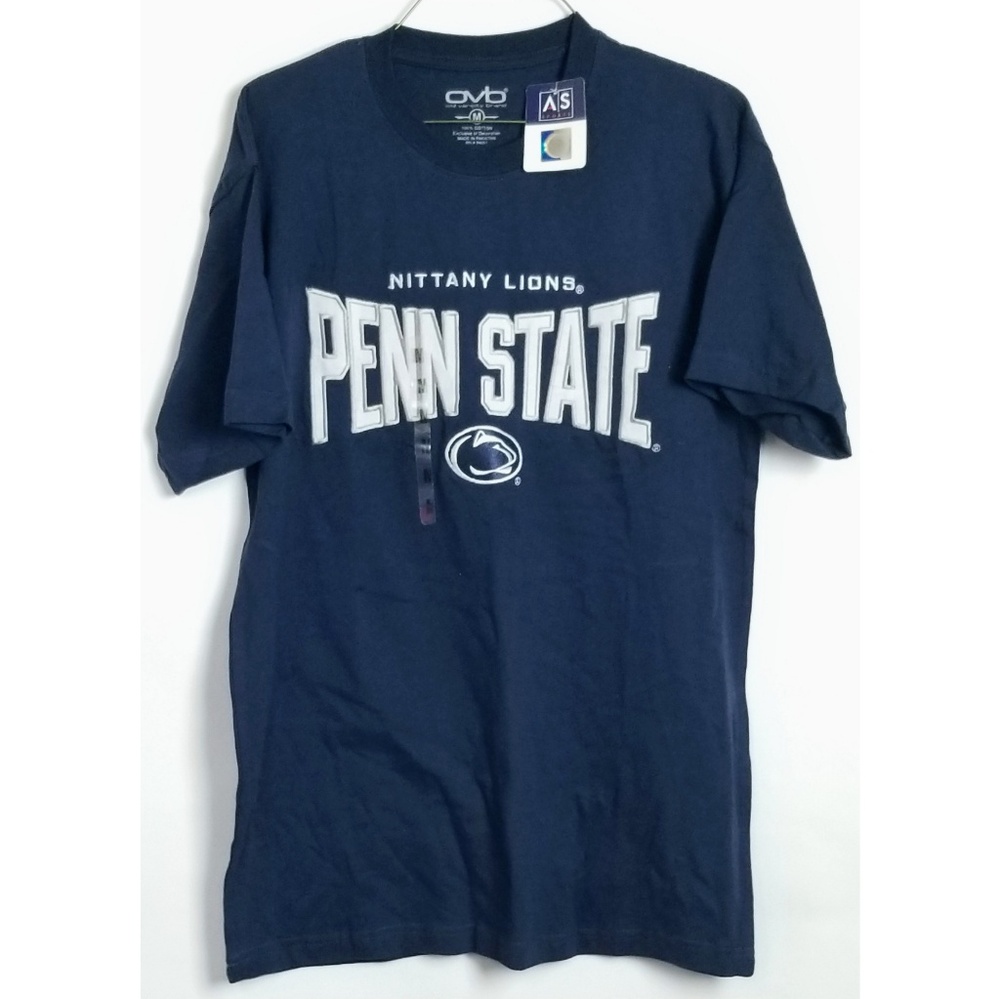 NCAA Penn State Nittnay Lions Embroidered Mens Tee